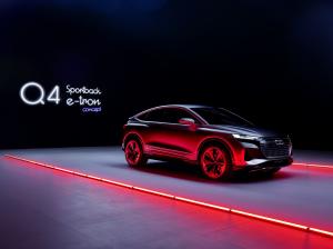 Audi Q4 Sportback e-tron Concept 2020 года 